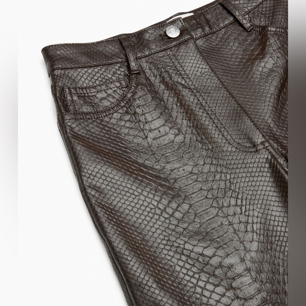 Aritzia Melina Python Pants (Run Small) - image 7